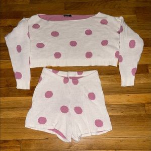 Nasty gal knitted set